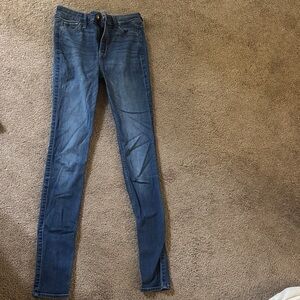 Hollister Dark Blue Skinny Jeans